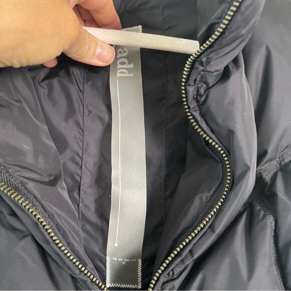 Add Goose Down Black Puffer Vest Size 12 - Picture 6 of 11